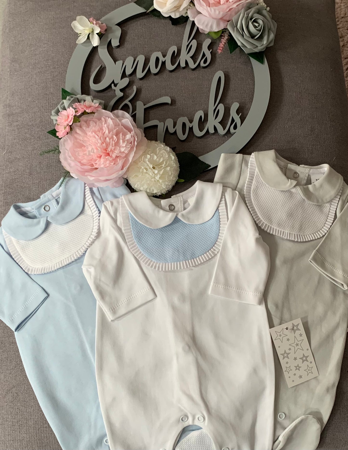 Boys Cotton Babygrow - SG87C