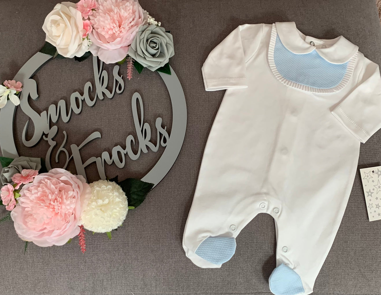 Boys Cotton Babygrow - SG87C