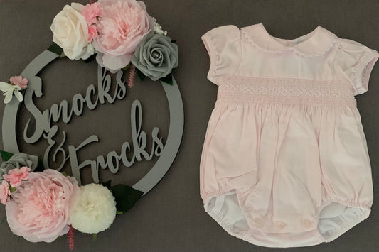 Girls Smocked Romper - 023LA-572