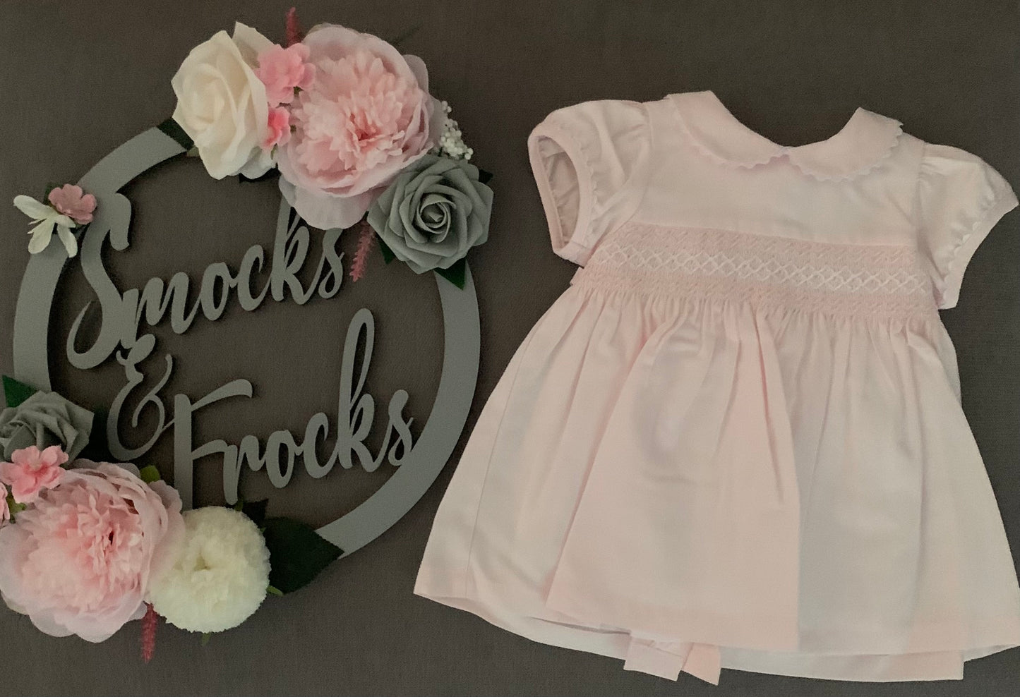 Girls Smocked Dress - 023LA-571