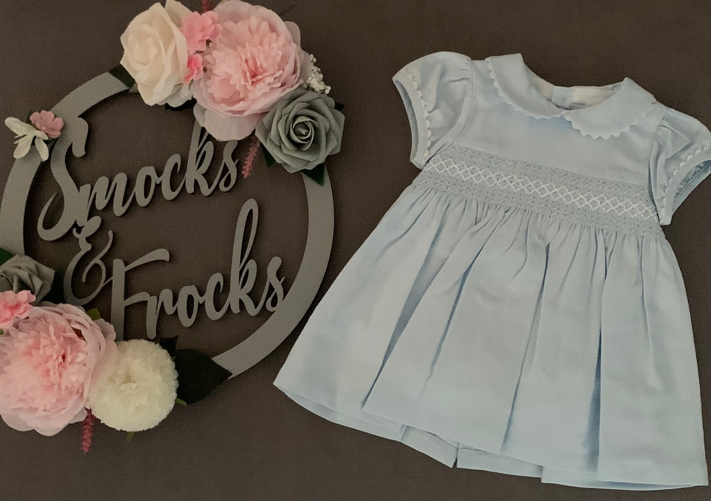 Girls Smocked Dress - 023LA-571