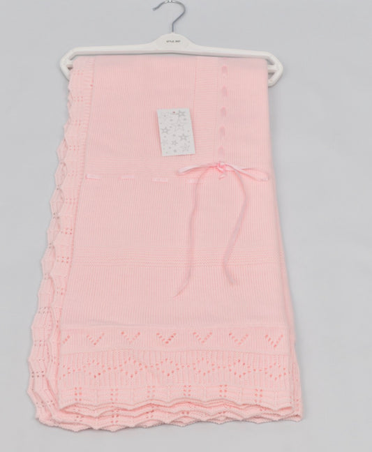 Ribbon Detail Plain Shawls - 2027