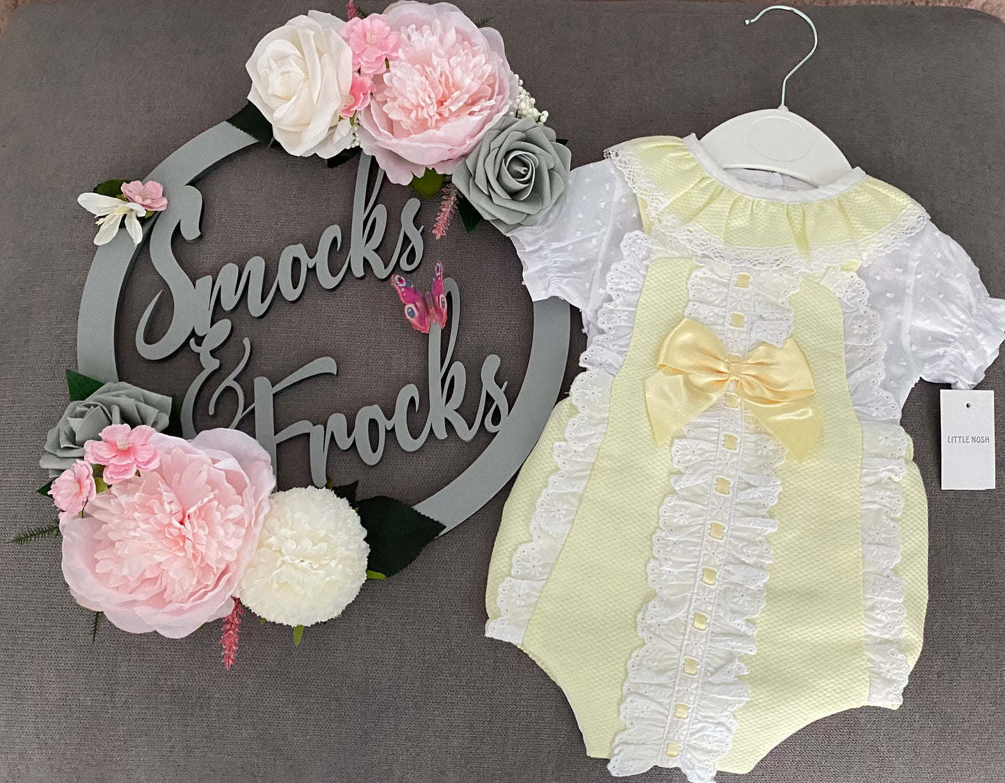Lace and Bow Romper - 150148