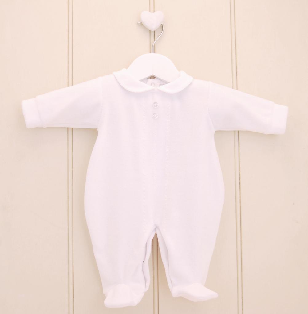 Classic Velour Babygrow