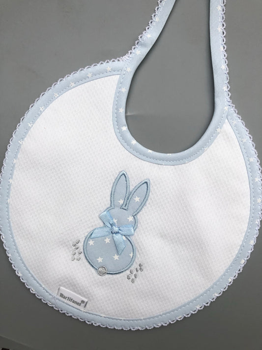 Bunny Embroidered Bibs - BAB5