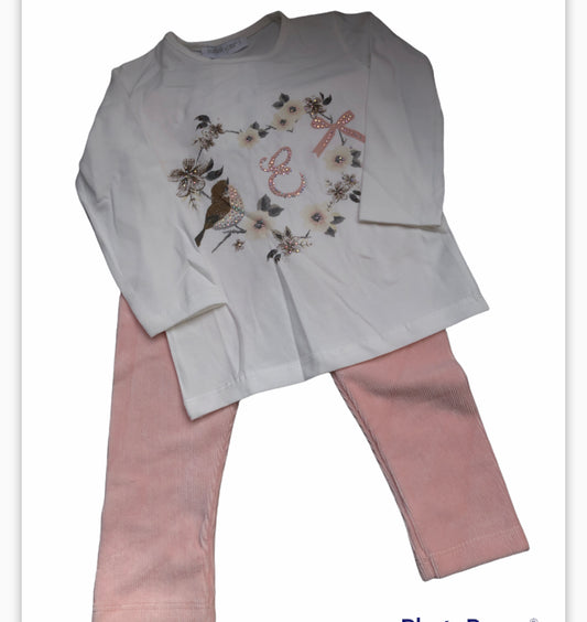 3 Piece Legging Set with Gilet - 215268