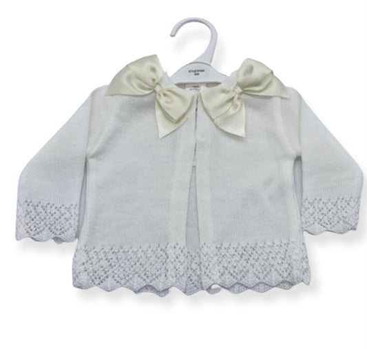 Bow Detail Cardigan - 4054