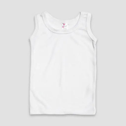 Boys White Vest