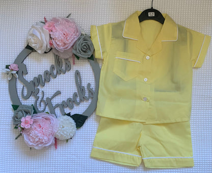 Cotton Short Pyjamas - 4 Colours