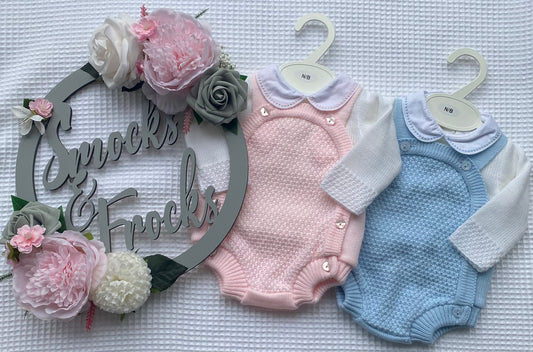Knitted Romper Set - 25/610