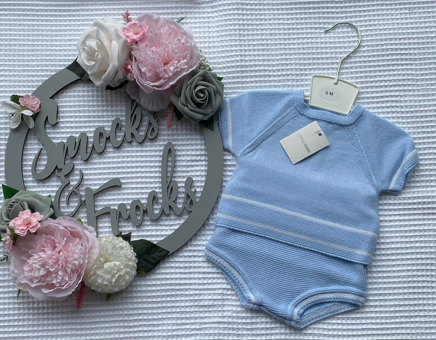 Boys 2 Piece Knitted Set - C6120 (3 Colours)