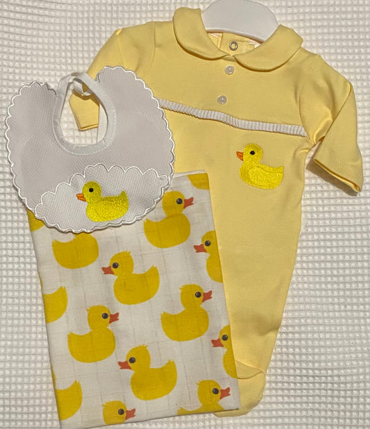 Duck Babygrow Set