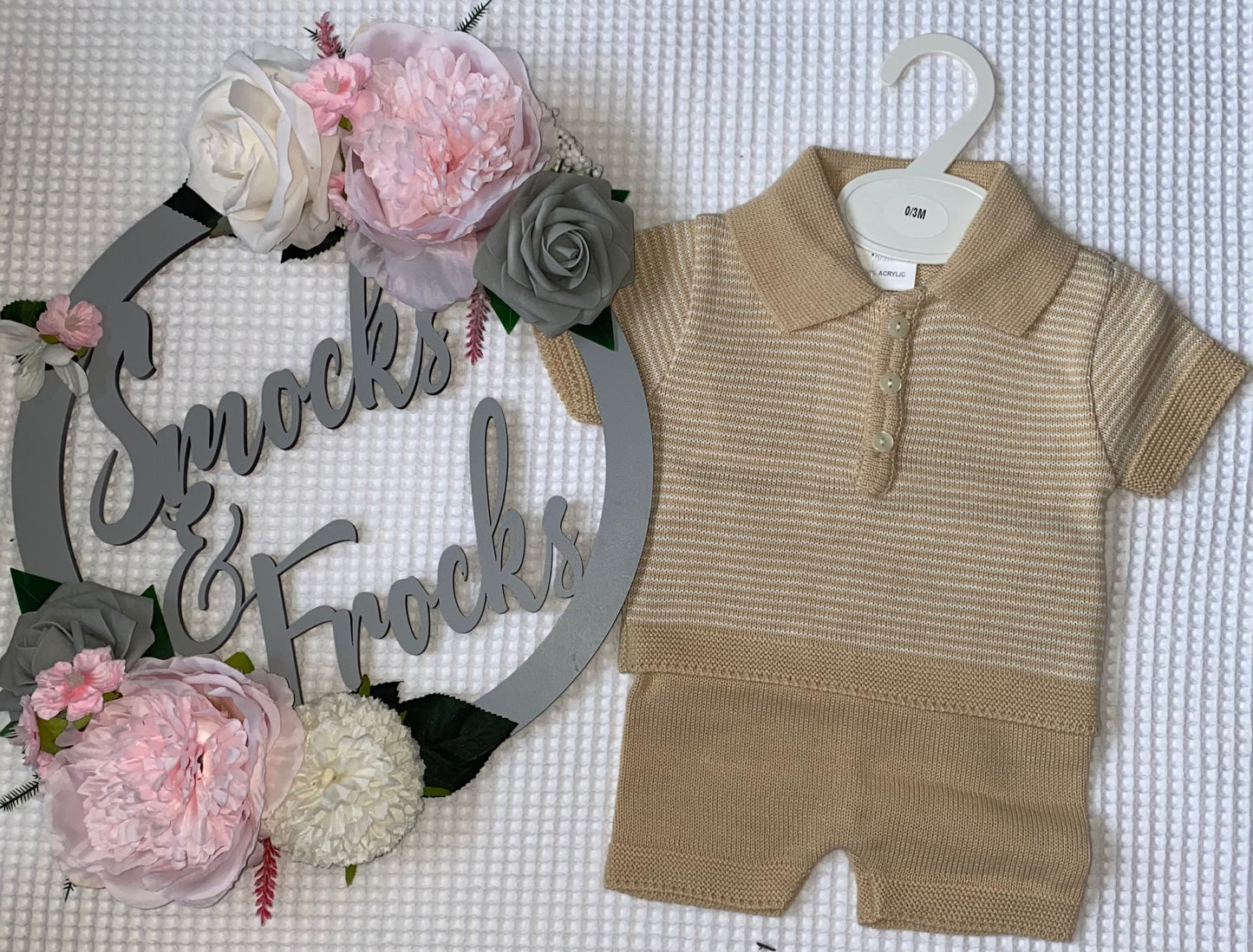 Boys Striped T-Shirt and Short Set - 5148