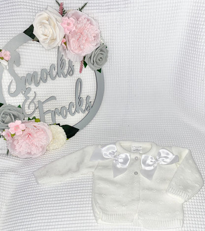 Double Bow Detail Cardigan - MC902