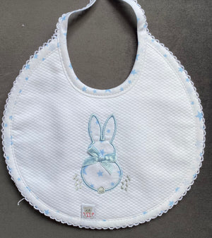 Bunny Embroidered Bibs - BAB5