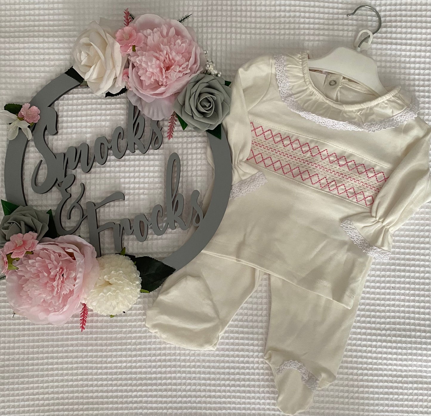 Girls Smocked 2 Piece Set