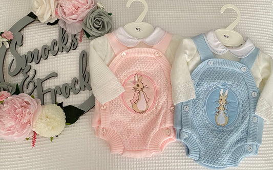 Rabbit Knitted Romper Set - 25/610