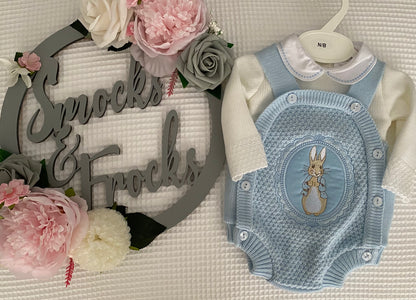 Rabbit Knitted Romper Set - 25/610