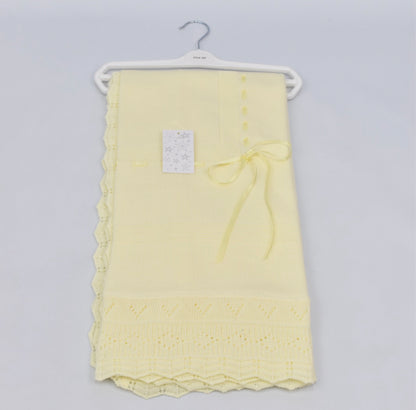 Ribbon Detail Plain Shawls - 2027