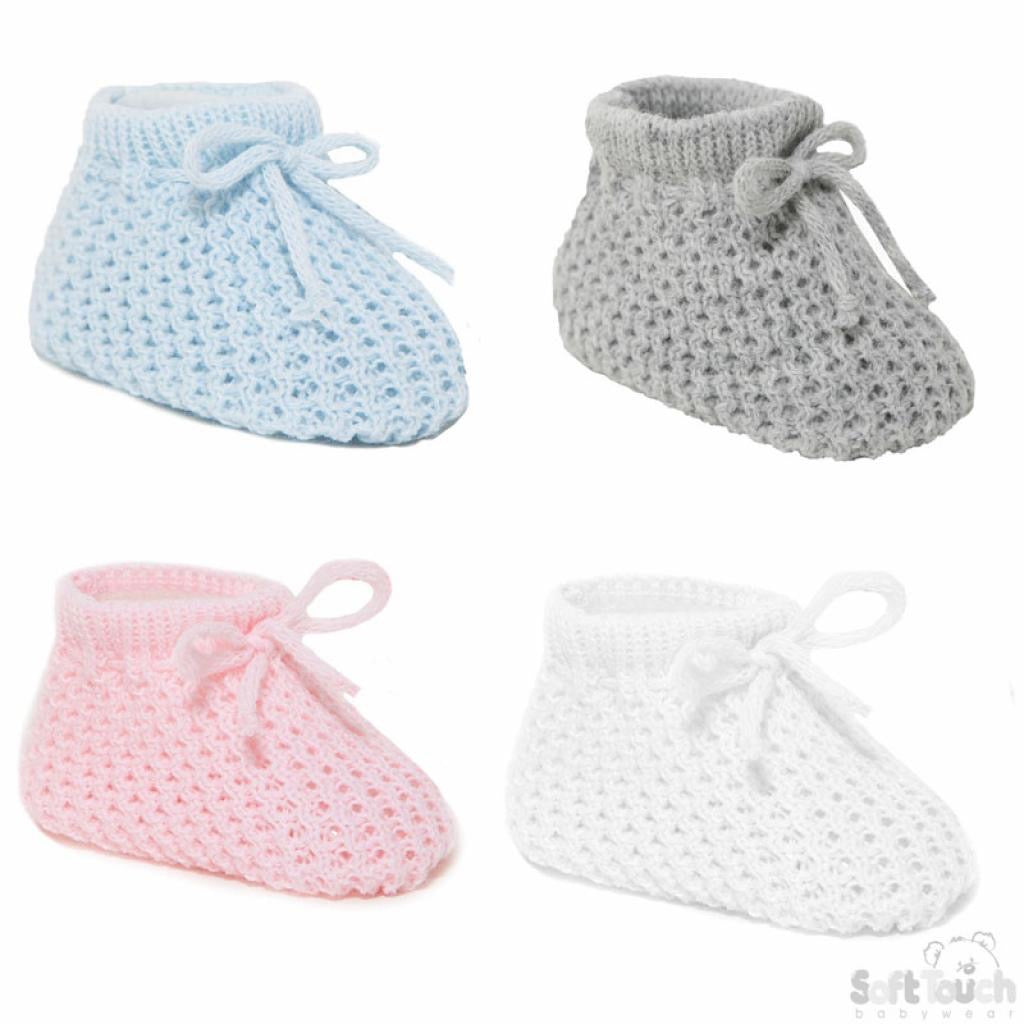 Knitted Booties - AK1258