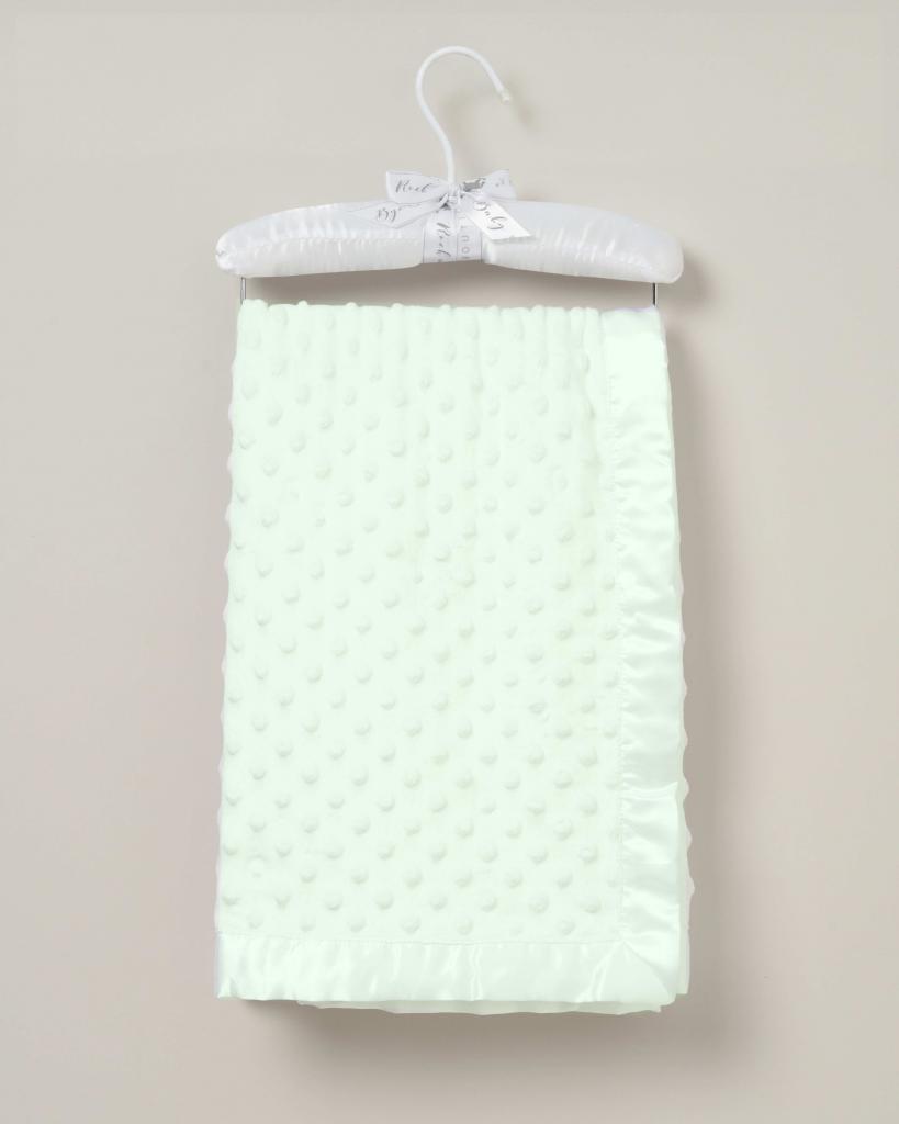 Bubble Velour Wrap with Satin Edge