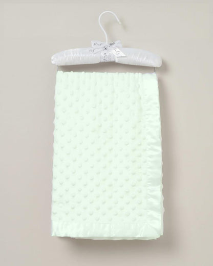 Bubble Velour Wrap with Satin Edge