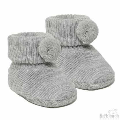 Pom Pom Booties - STS408