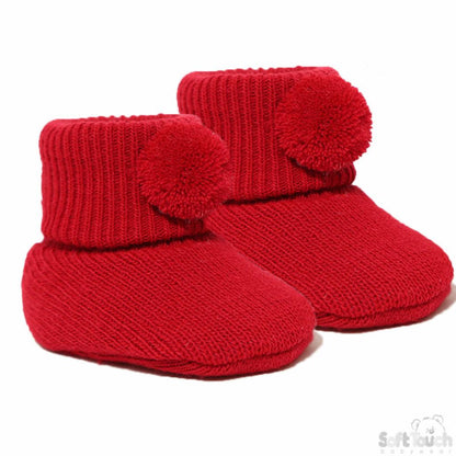 Pom Pom Booties - STS408