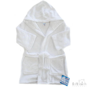 Soft Touch - White Dressing Gown