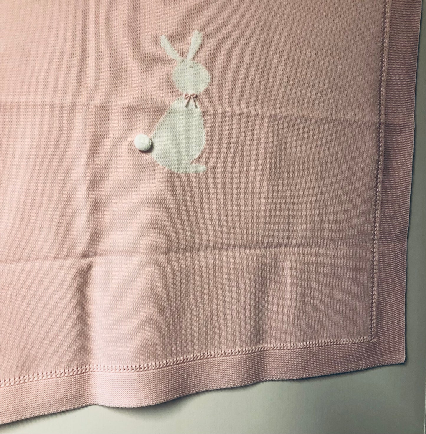 Granlei Fine Knitted Bunny Design Blankets