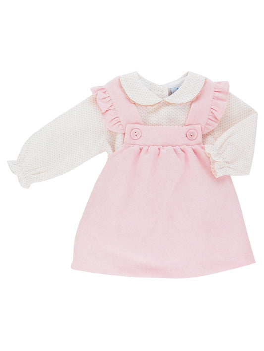 Pink Dress and Top Set - 022FD-917