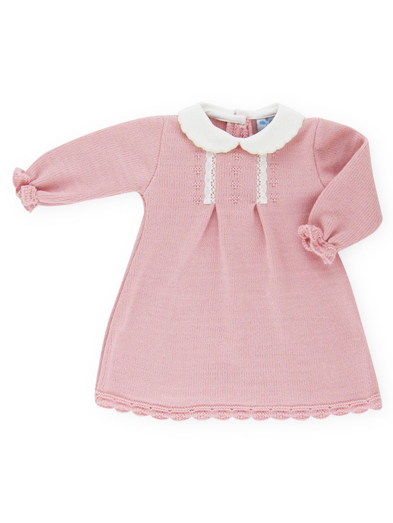 Pink Knitted Dress - 022MC-176