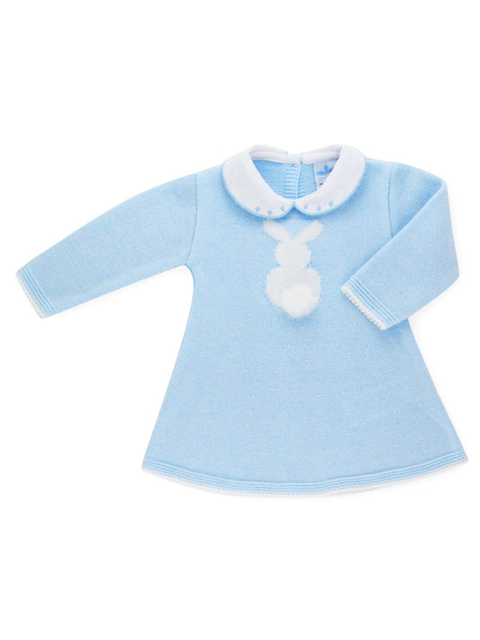 Knitted Dress with Rabbit Detail - 022VE-324