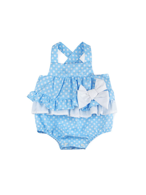 Sardon - Pink or Blue Baby Spotted Romper - 22CO - 517