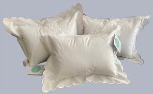 Beautiful Scallop Edge Pillow