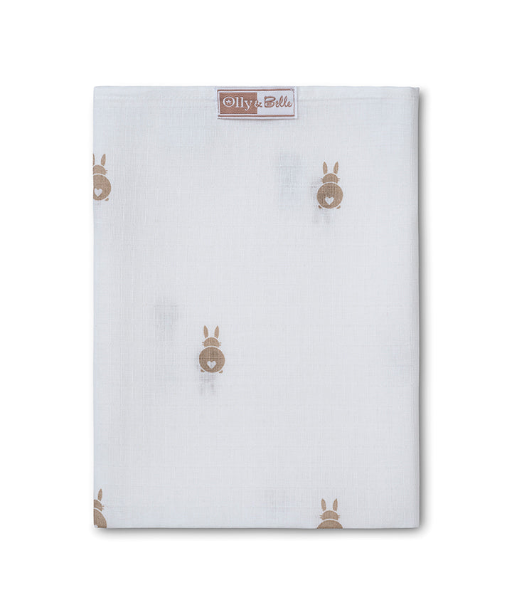 Ollie and Belle - Muslin Square  - 4 Designs
