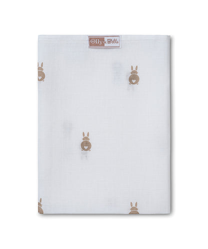 Ollie and Belle - Muslin Square  - 4 Designs