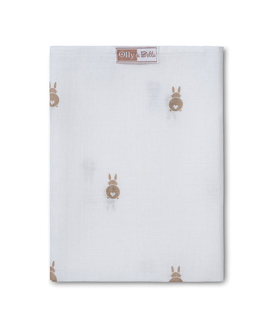 Ollie and Belle - Muslin Square  - 4 Designs