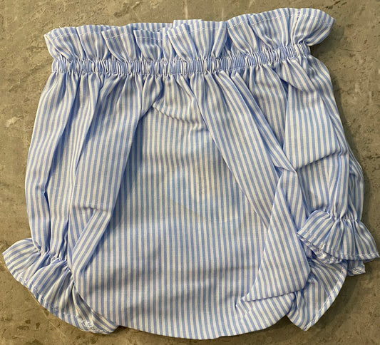 Blue Stripe Baby Bloomer - 21FA-744