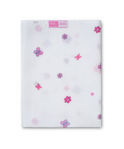 Ollie and Belle - Muslin Square  - 4 Designs