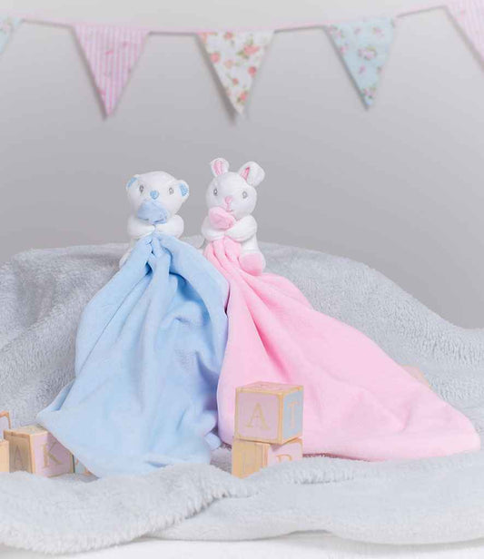 Animal Comforter with Rattle - MM700