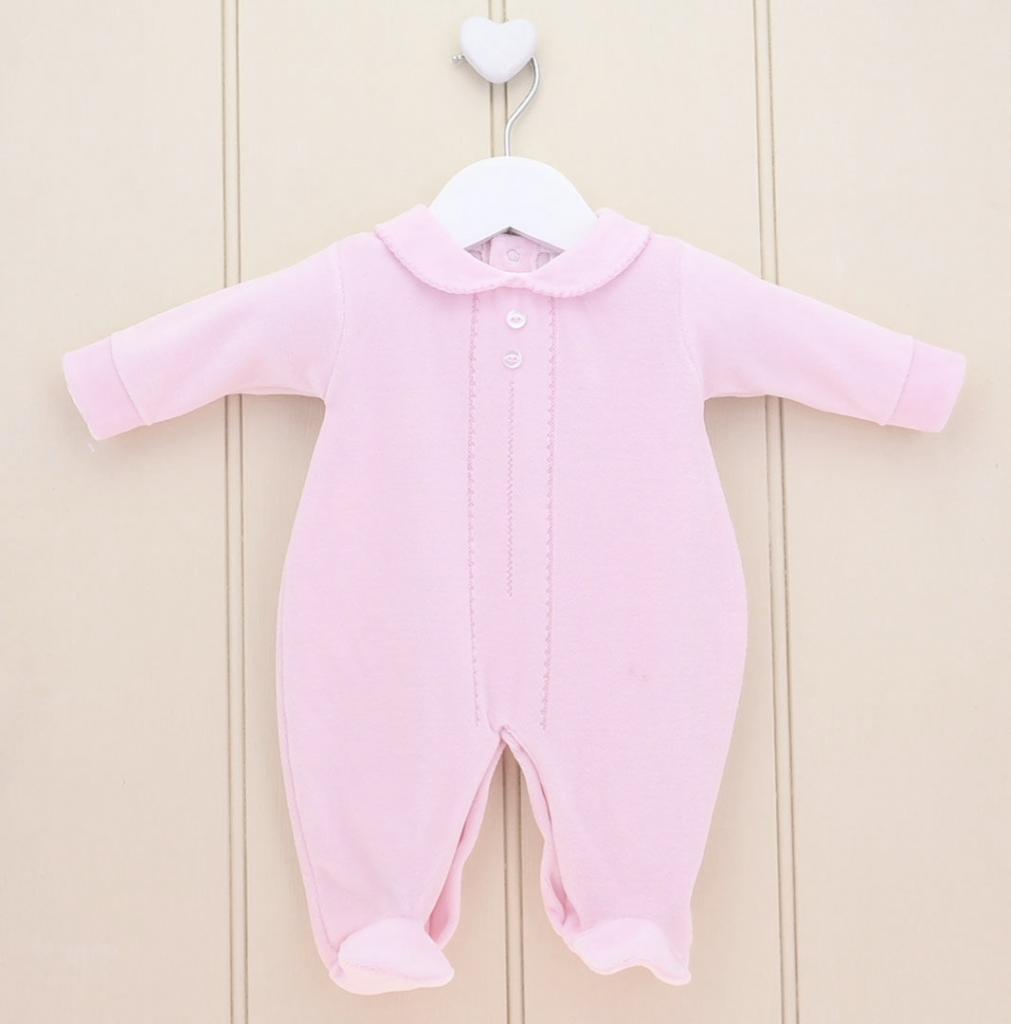 Classic Velour Babygrow