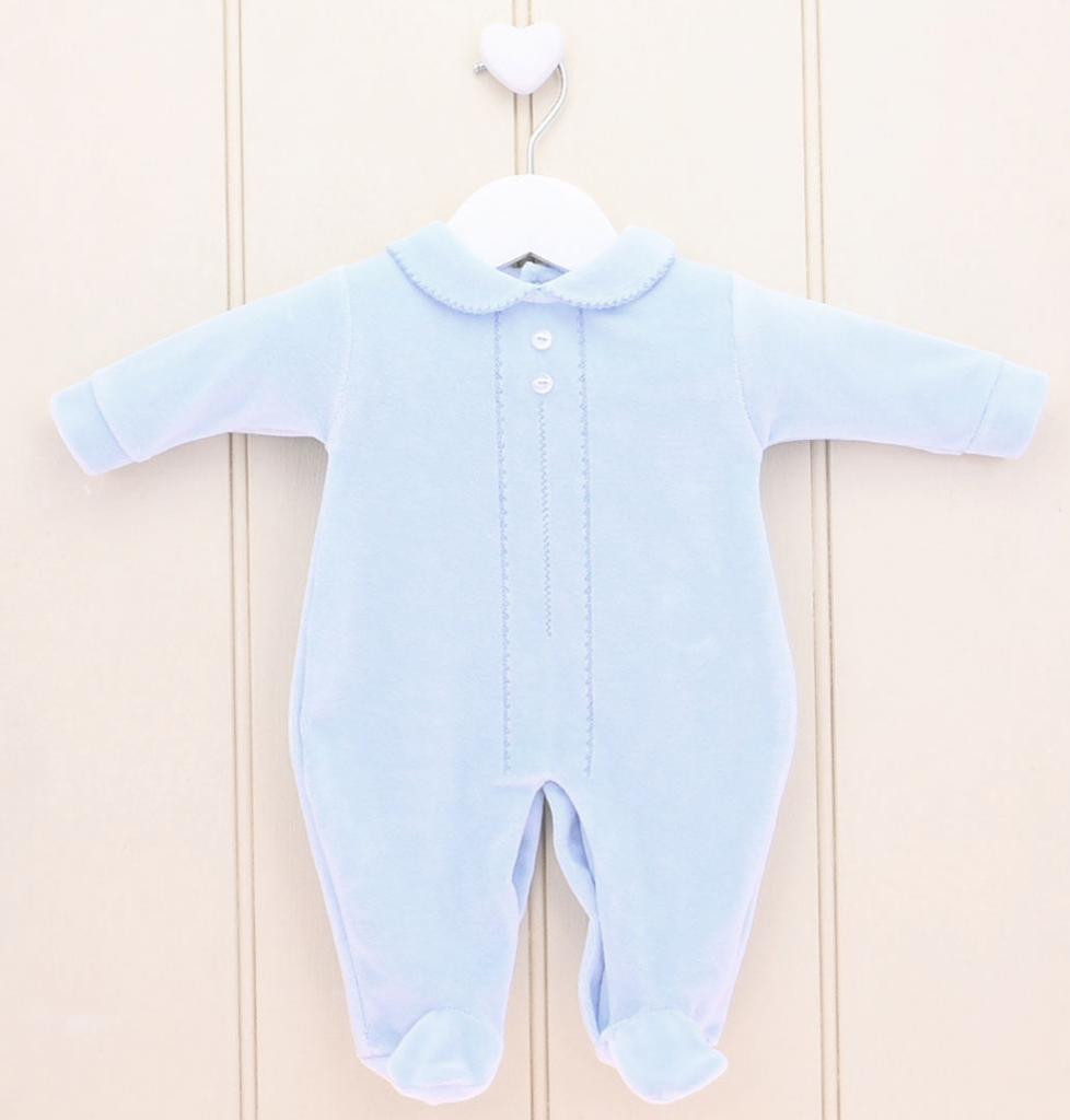 Classic Velour Babygrow