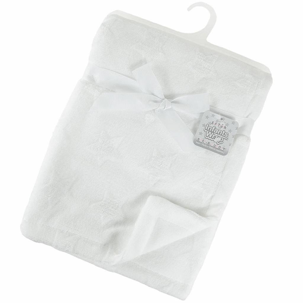 White Star Embossed Blanket