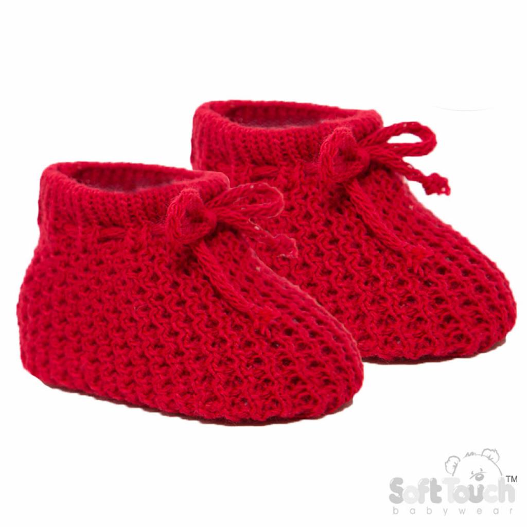 Knitted Booties - 5 colours - AK1258