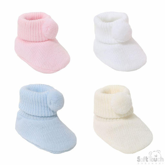 Pom Pom Booties - STS408