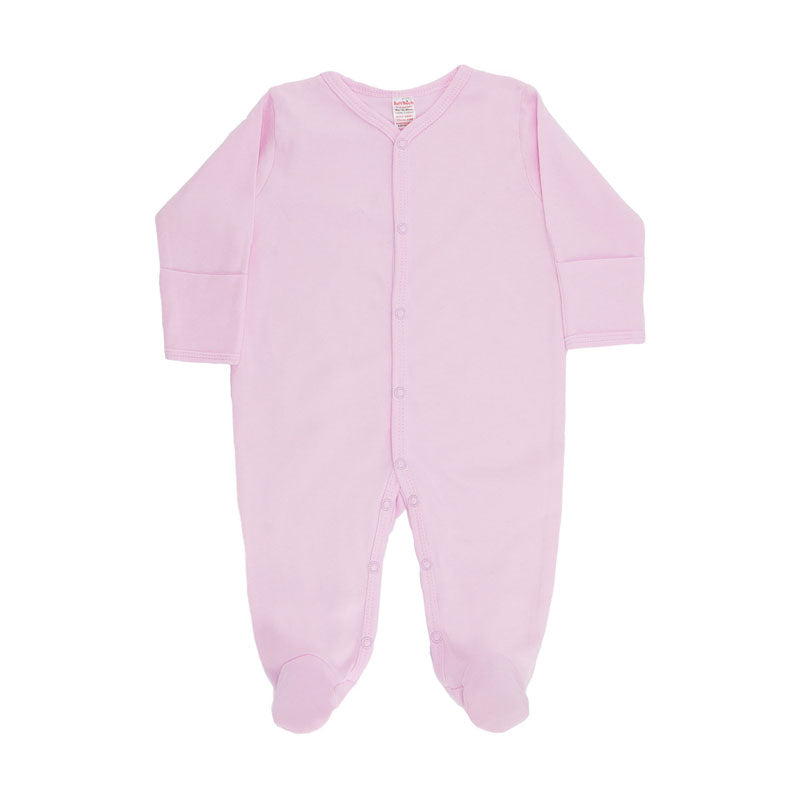 Plain Babygrow - 4 Colours