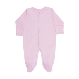 Plain sales pink babygrow
