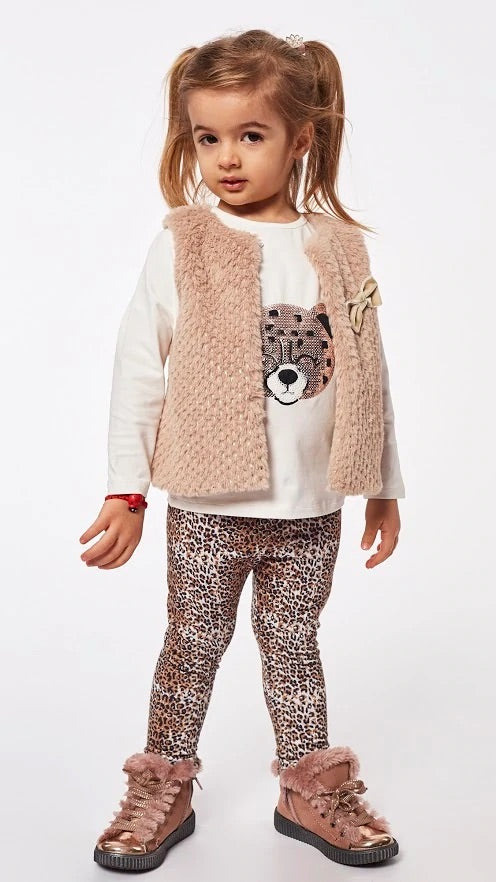 Teddy sequin 3 piece legging set 1 years only 215258