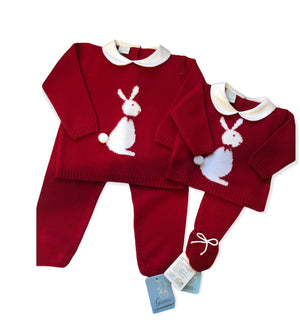 Granlei Bunny Design Fine Knitted -2 piece sets and or blankets